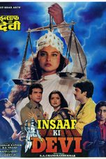Movie poster: Insaaf Ki Devi