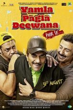 Movie poster: Yamla Pagla Deewana: Phir Se