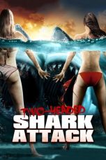 Movie poster: 2-Headed Shark Attack