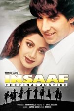 Movie poster: Insaaf: The Final Justice 1997